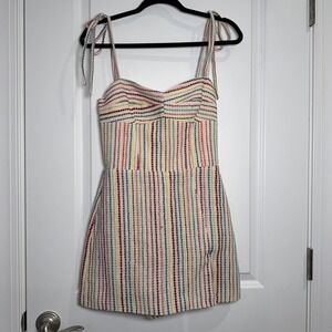 Amanda Uprichard Sample Sale Striped Sundress • Size Small‎
